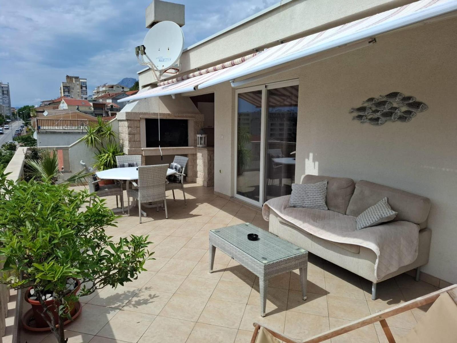 Happy Basset Terrace Διαμέρισμα Μακάρσκα Εξωτερικό φωτογραφία